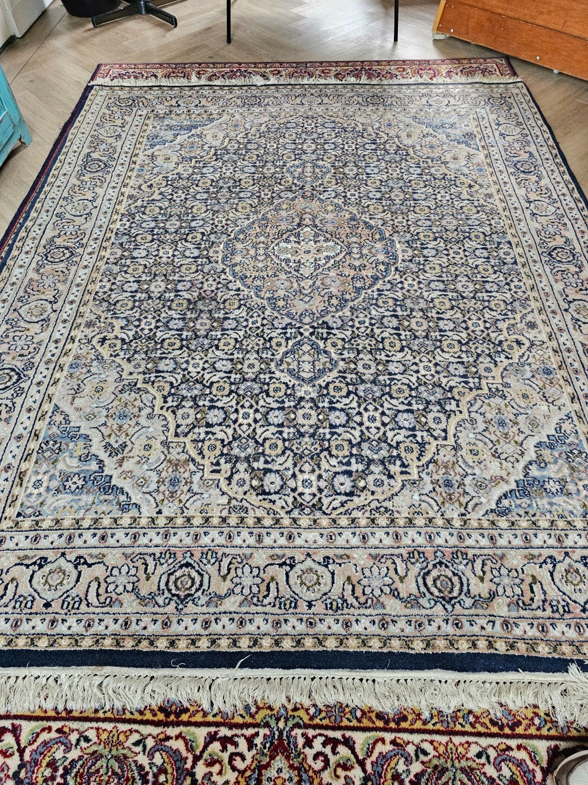 Perzisch geïnspireerd tapijt 180x250 cm, nette staat, Ophalen, Gebruikt, Perzisch geïnspireerd, 150 tot 200 cm
