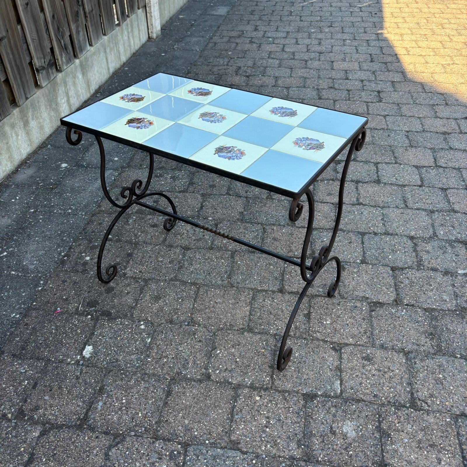 Vintage bijzettafel, Ophalen