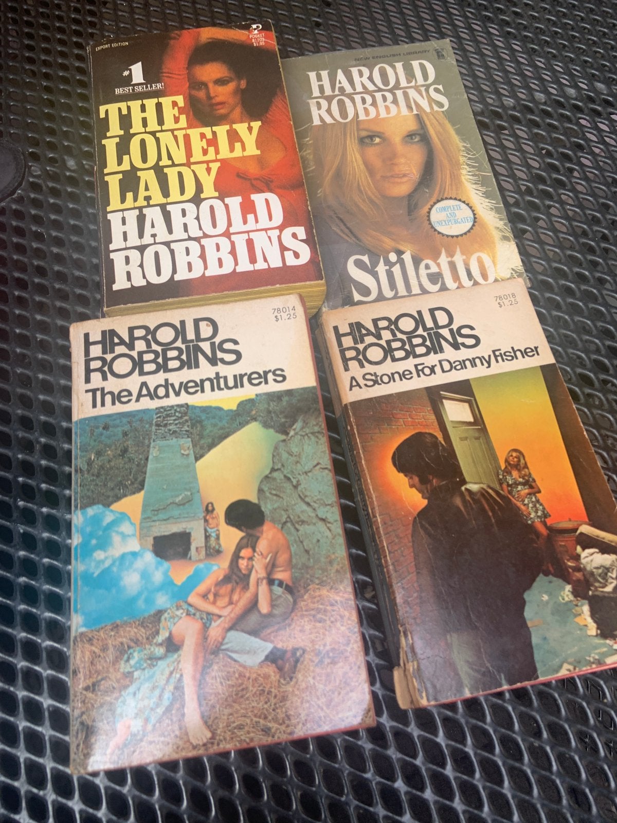 Engelstalige boeken van Harold Robbins, Ophalen, Gelezen