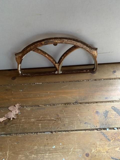 stalraam halfrond oud, Ophalen, Gebruikt, Minder dan 80 cm, Minder dan 80 cm