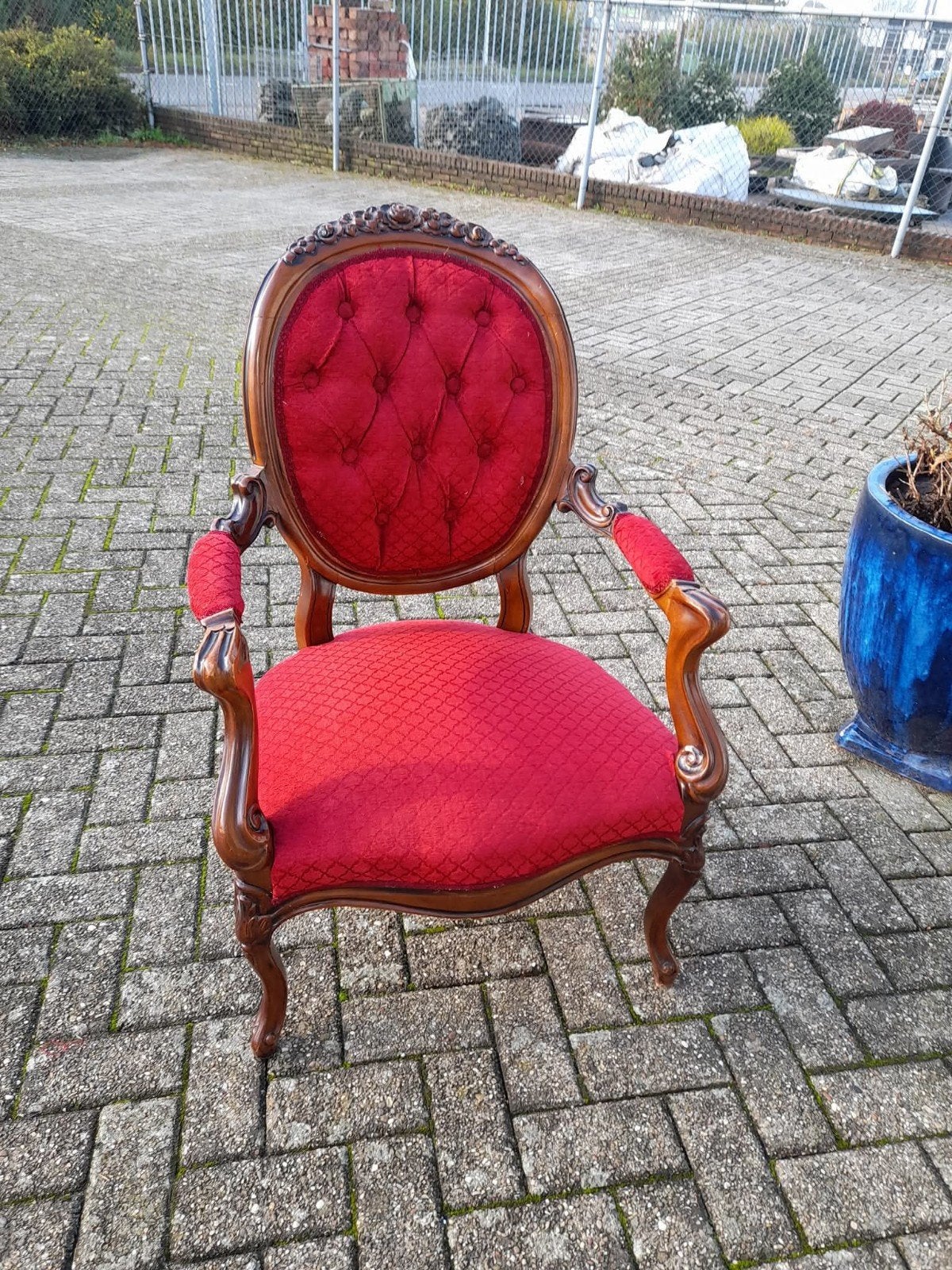 Mooie fauteuile opnieuw gestoffeerd, Antiek en Kunst, Antiek | Meubels | Stoelen en Banken, Ophalen