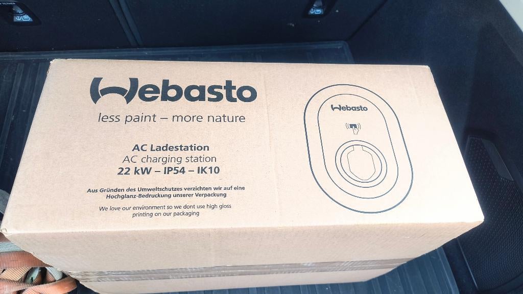 Webasto SOD AC Unite AC22 MID Wallbox Type 2  22kW WiFi RFID, Ophalen of Verzenden, Nieuw