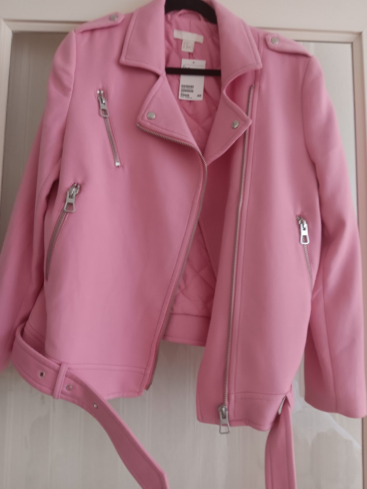Nieuw roze biker jas 20 euro, Ophalen of Verzenden, Nieuw, Roze