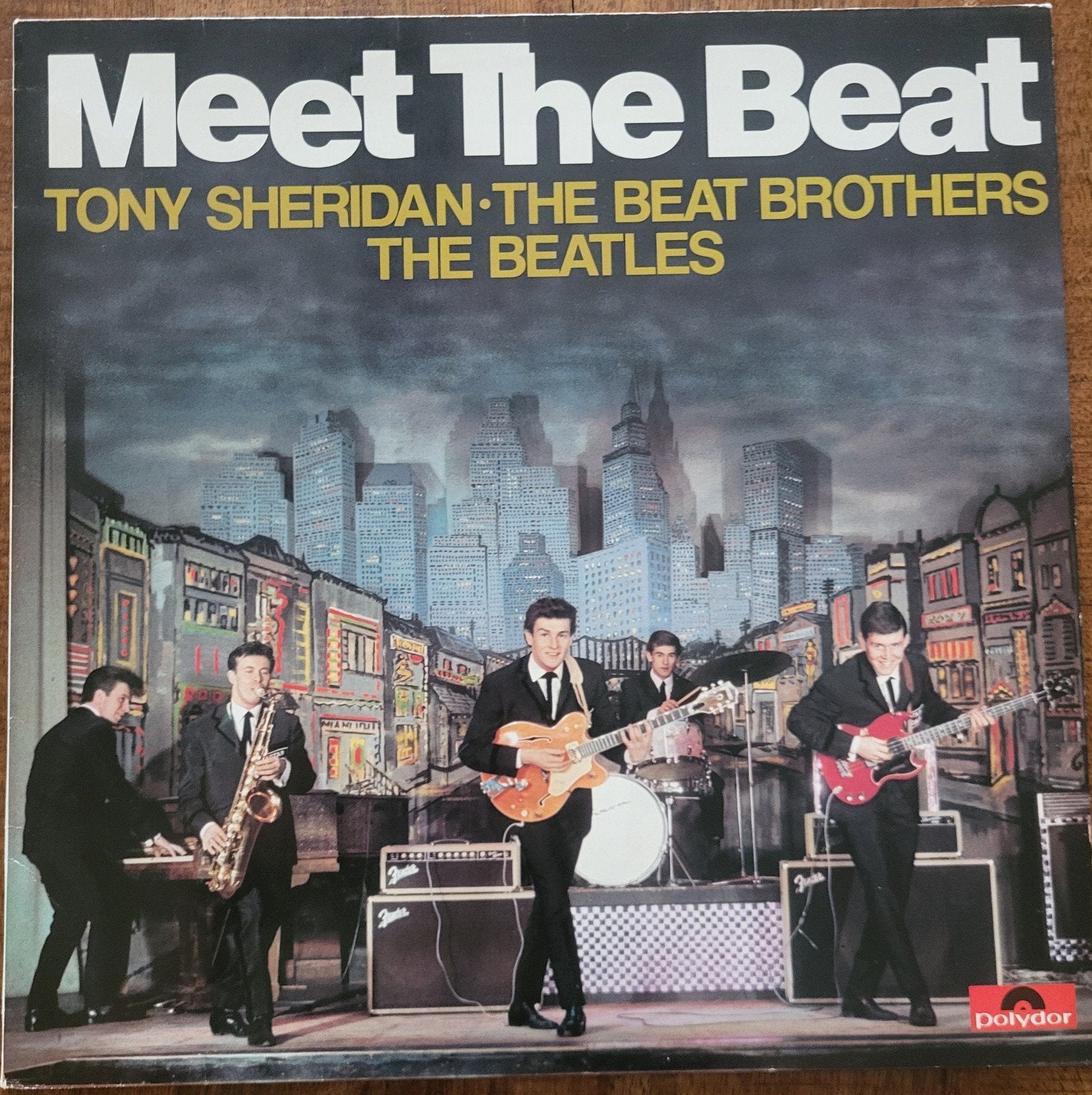 Meet The Beat - Tony Sheridan & The Beatles LP (Polydor), LP, Rock, Ophalen of Verzenden, Zo goed als nieuw