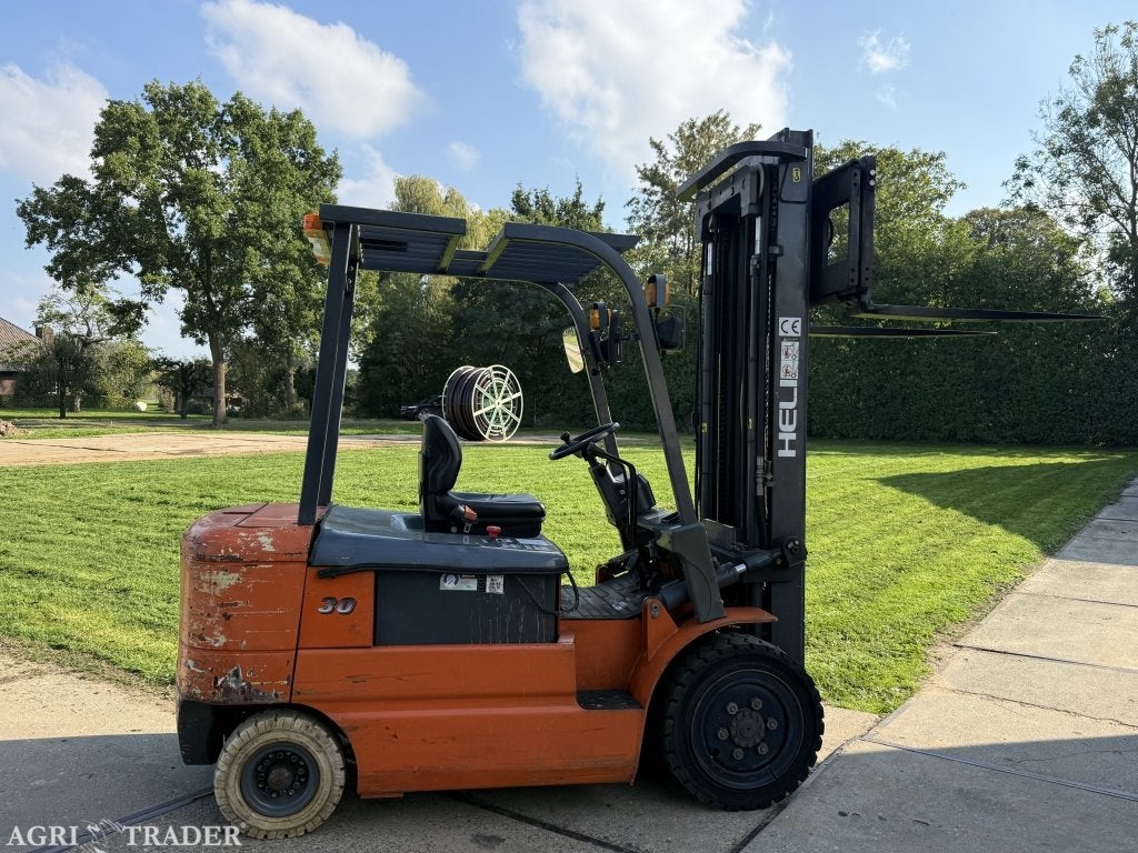 Heli 3000KG elektrisch triplo 5.4M freelift Sideshif 1800uur, Heli, Heftruck, Ophalen of Verzenden, Kievitsham 48 Hoenzadriel