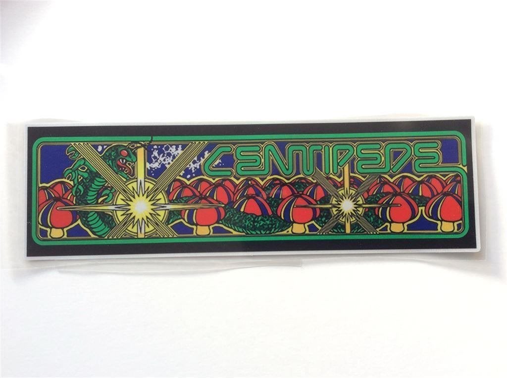 XL CENTIPEDE ATARI Bartop Arcade Sticker Decal, Verzenden, 1 speler, Nieuw, Vanaf 3 jaar