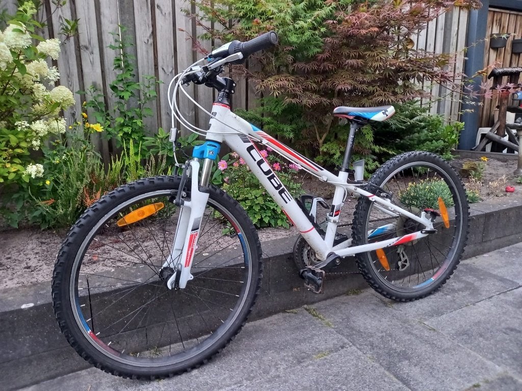 Mountainbike Cube 24 inch, Fietsen en Brommers, Fietsen | Mountainbikes en ATB, Gebruikt, Hardtail, Velgrem, Ophalen