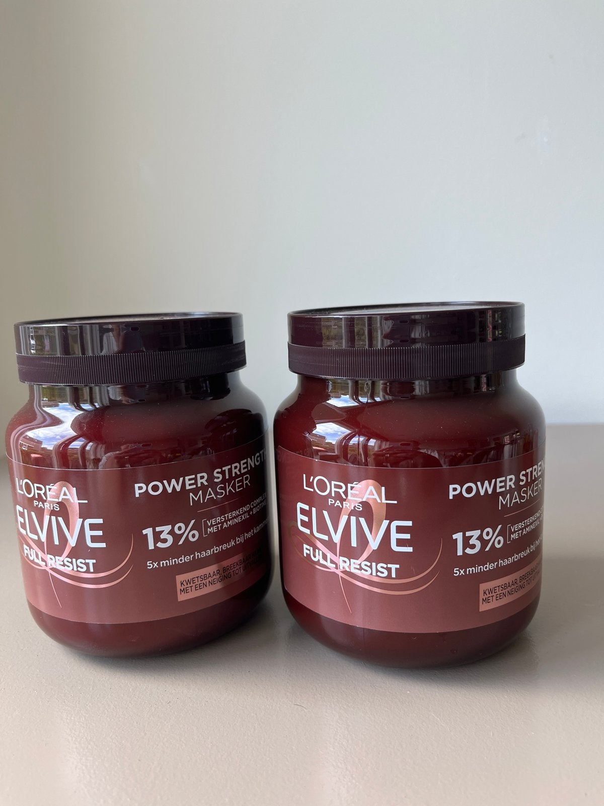 Gloednieuw L'Oréal Elvive Full Resist Power Strength Masker, Ophalen of Verzenden, Nieuw, Haarverzorger of -hersteller