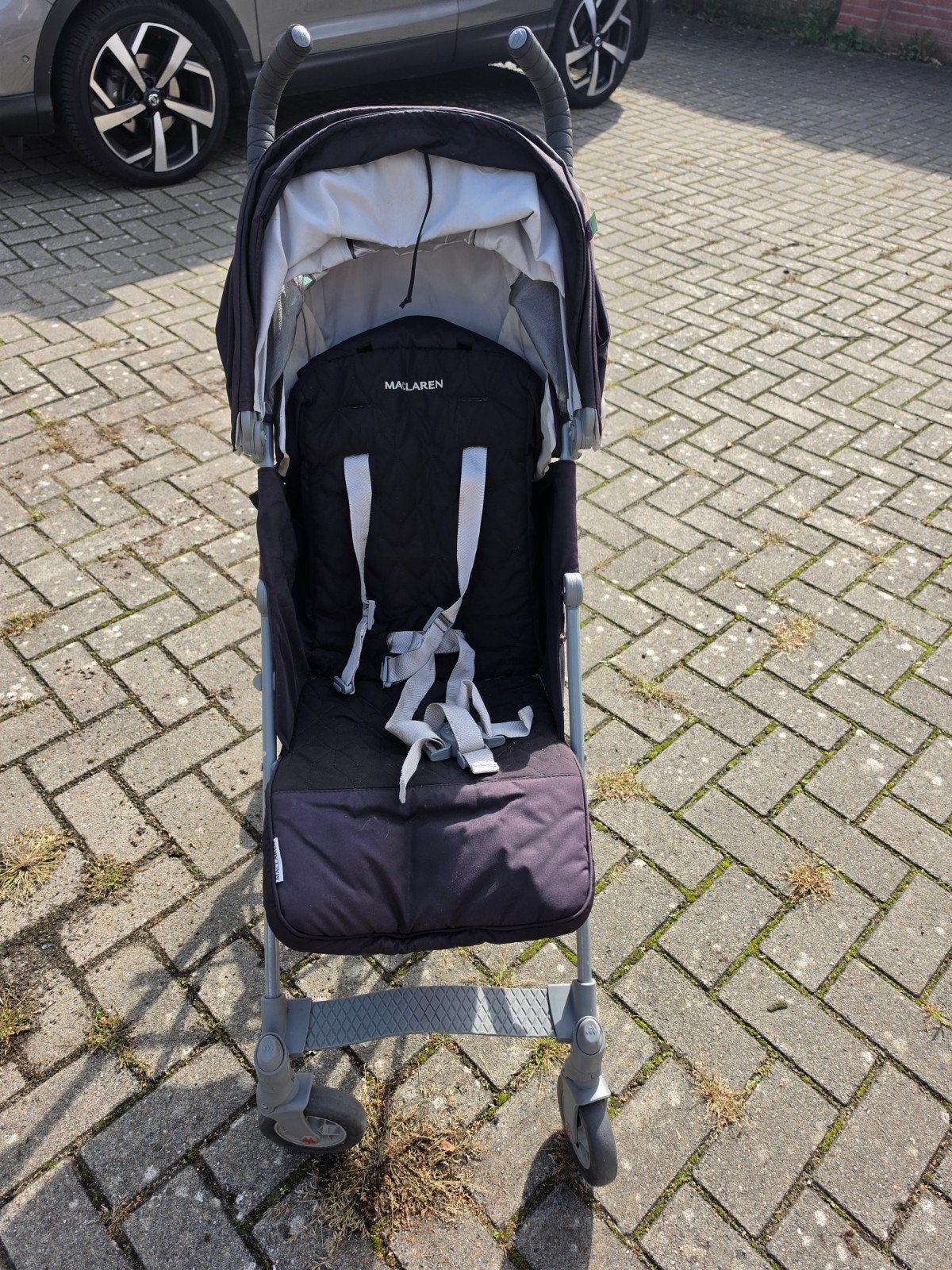 Maclaren buggy met regenhoes, Ophalen, Gebruikt, Maclaren, Regenhoes