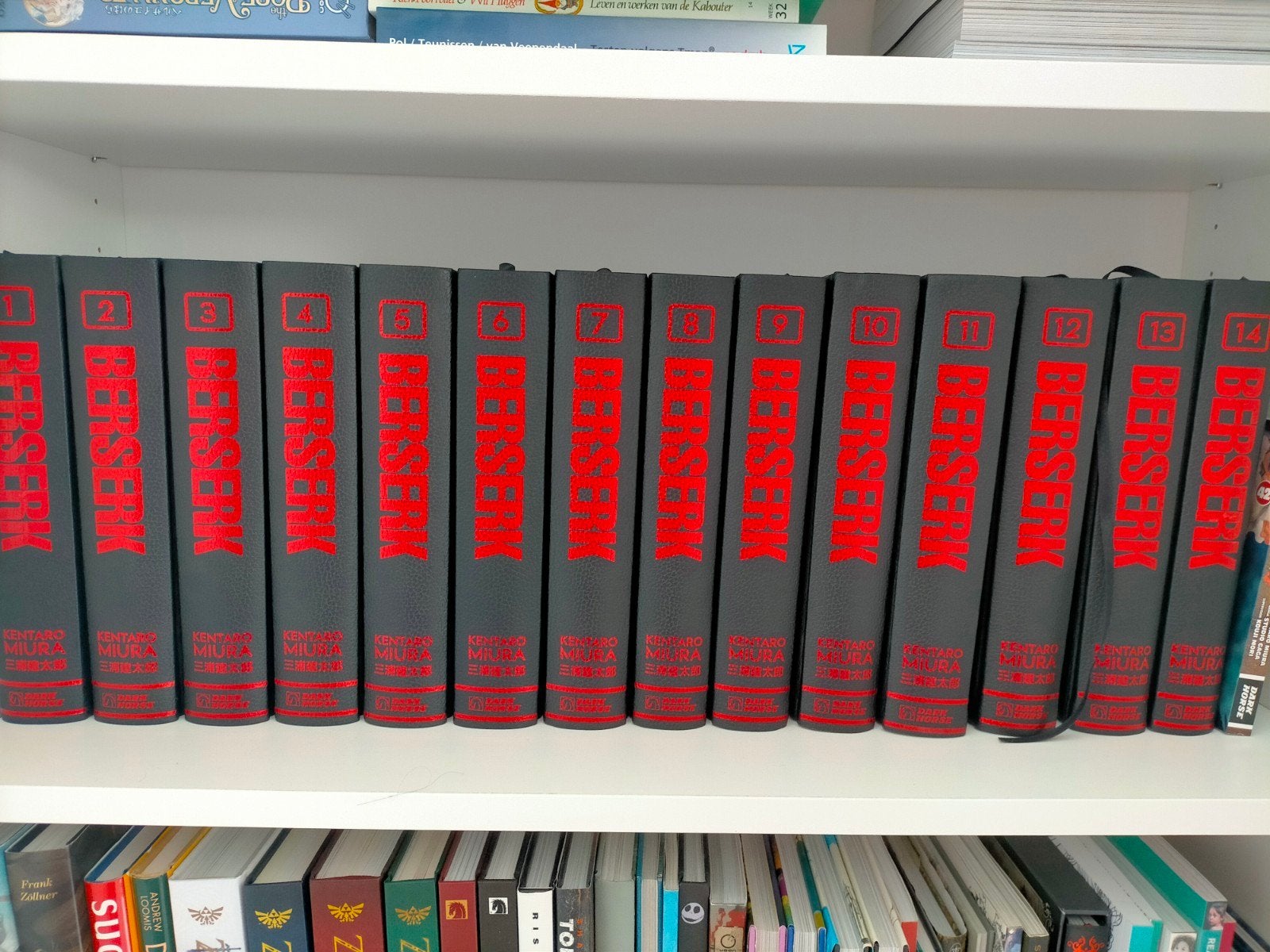 Berserk Deluxe Edition Vol. 1-14 (Zo goed als nieuw), Complete serie of reeks, Ophalen, Zo goed als nieuw, Kentaro Miura
