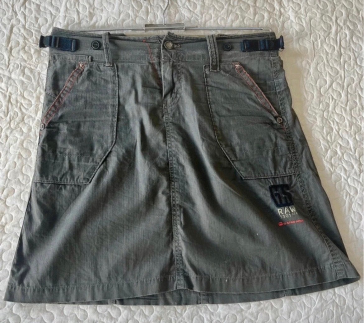 G-Star RAW Cargo Rok Maat S, Ophalen of Verzenden, Maat 36 (S), Gedragen, Boven de knie