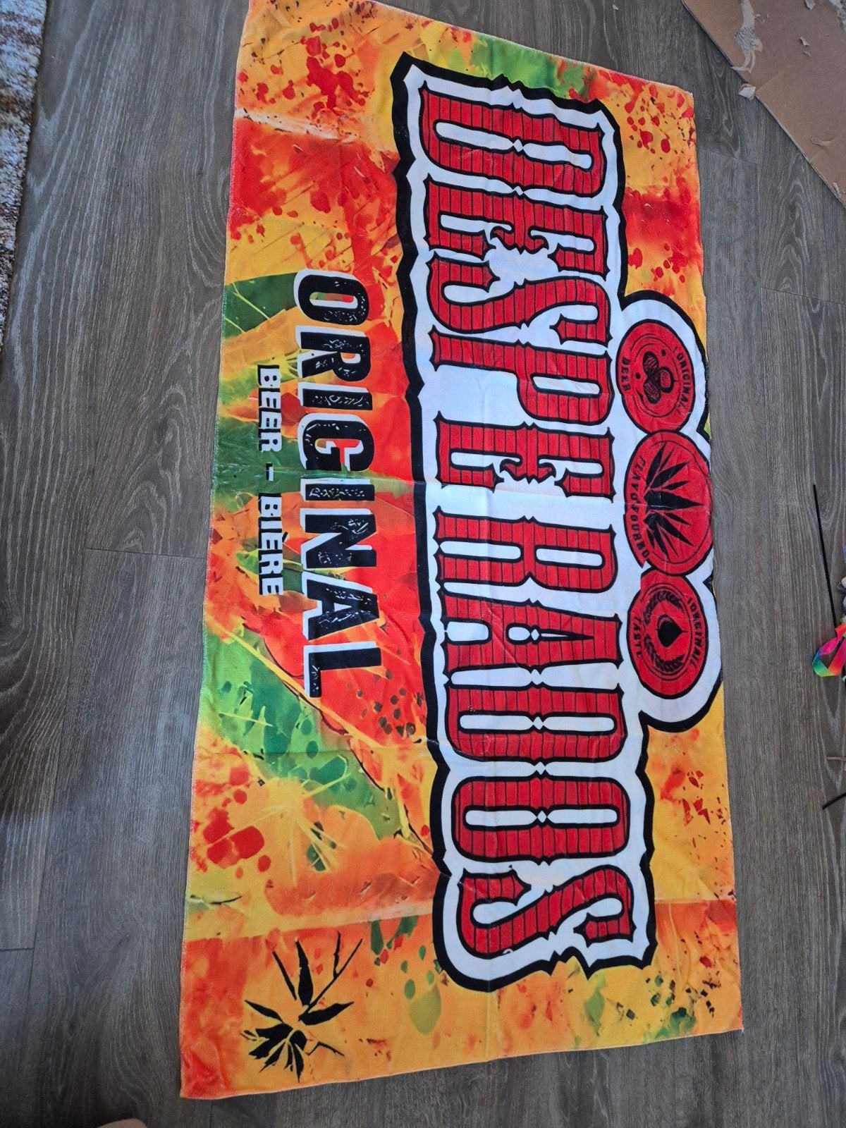 Desperados handdoek, Verzamelen, Biermerken, Ophalen of Verzenden, Nieuw, Overige typen, Overige merken
