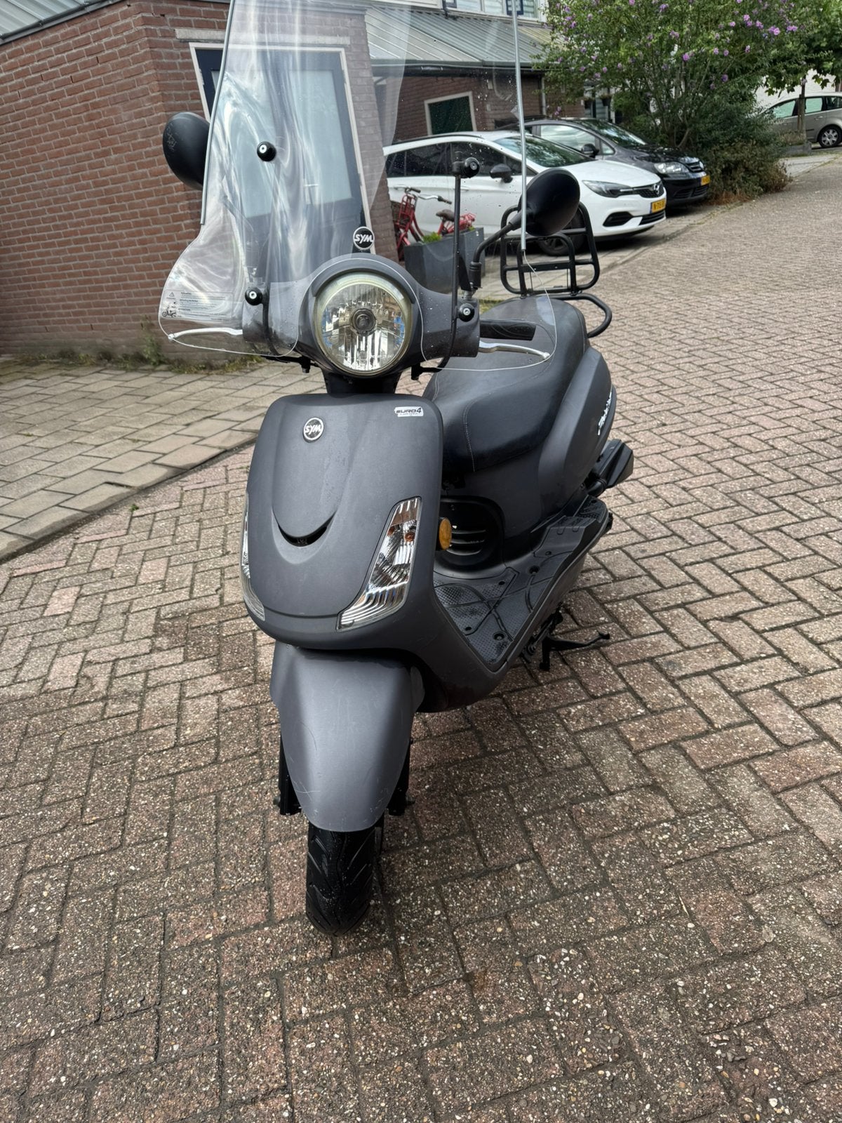 SYM Fiddle II 50’s matgrijs - 11.700km, Ophalen, Zo goed als nieuw, Benzine, Fiddle