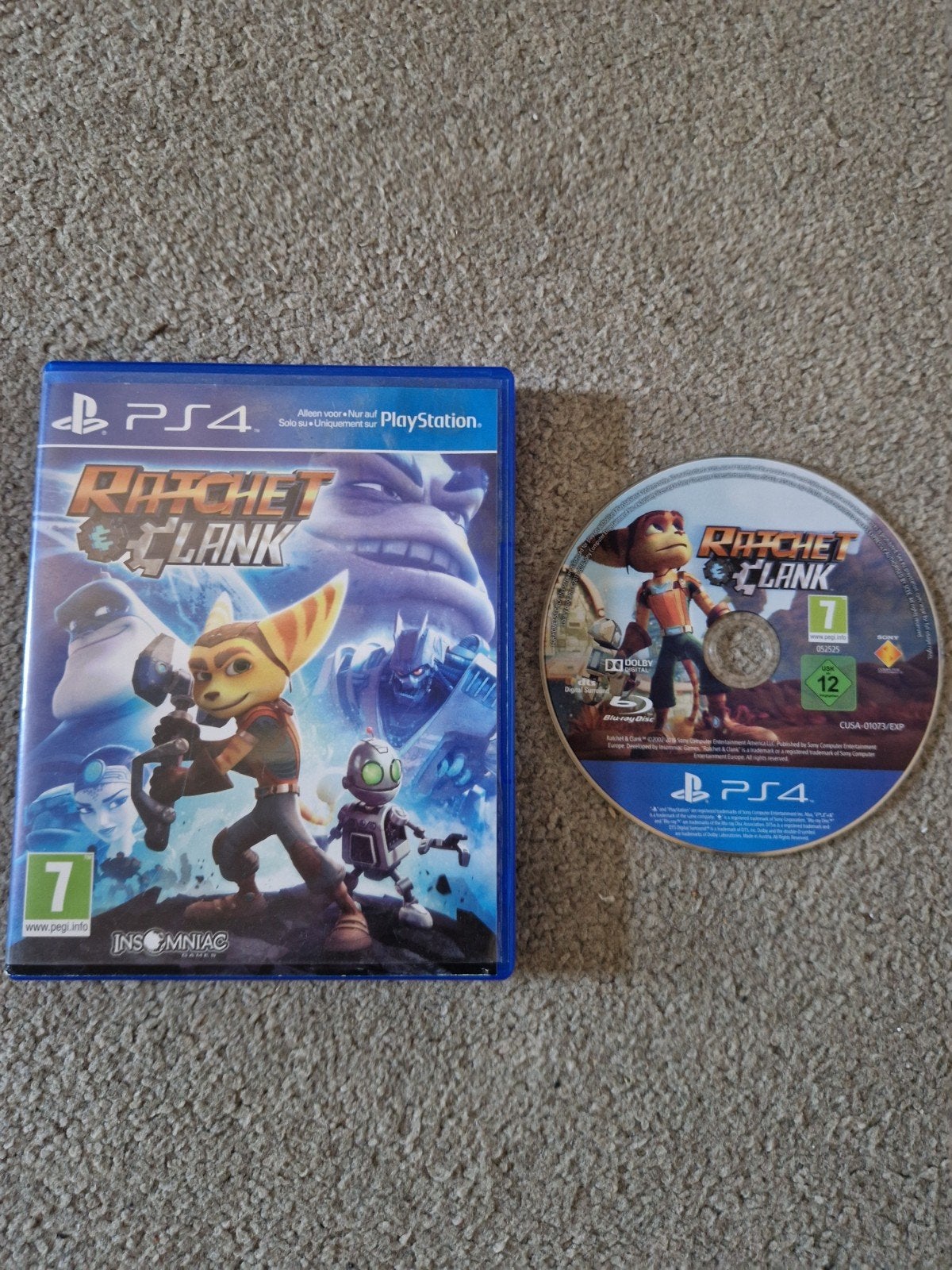 Ratchet & Clank PS4, Gebruikt, 1 speler, Vanaf 7 jaar, Ophalen