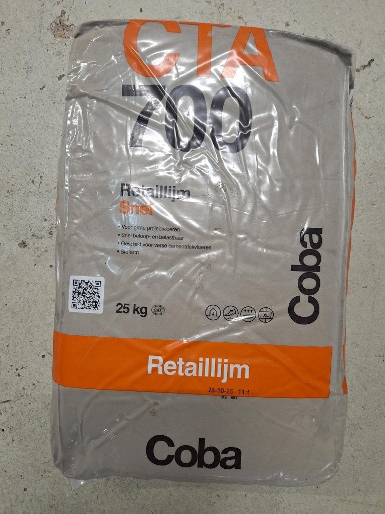 Coba CTA700 25 kg - 10 zakken voor €100,-, Ophalen, Overige typen, Nieuw, Minder dan 20 cm