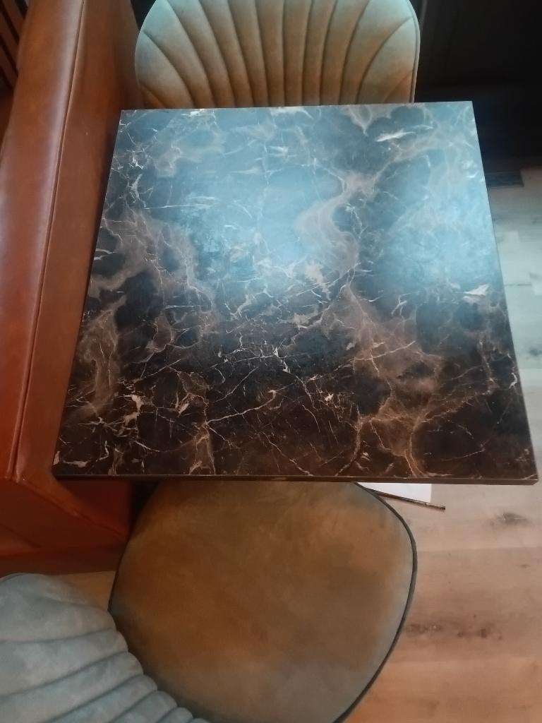 Tafelblad, Huis en Inrichting, Tafels | Eettafels, Ophalen, 100 tot 150 cm, Overige materialen, Tot twee personen