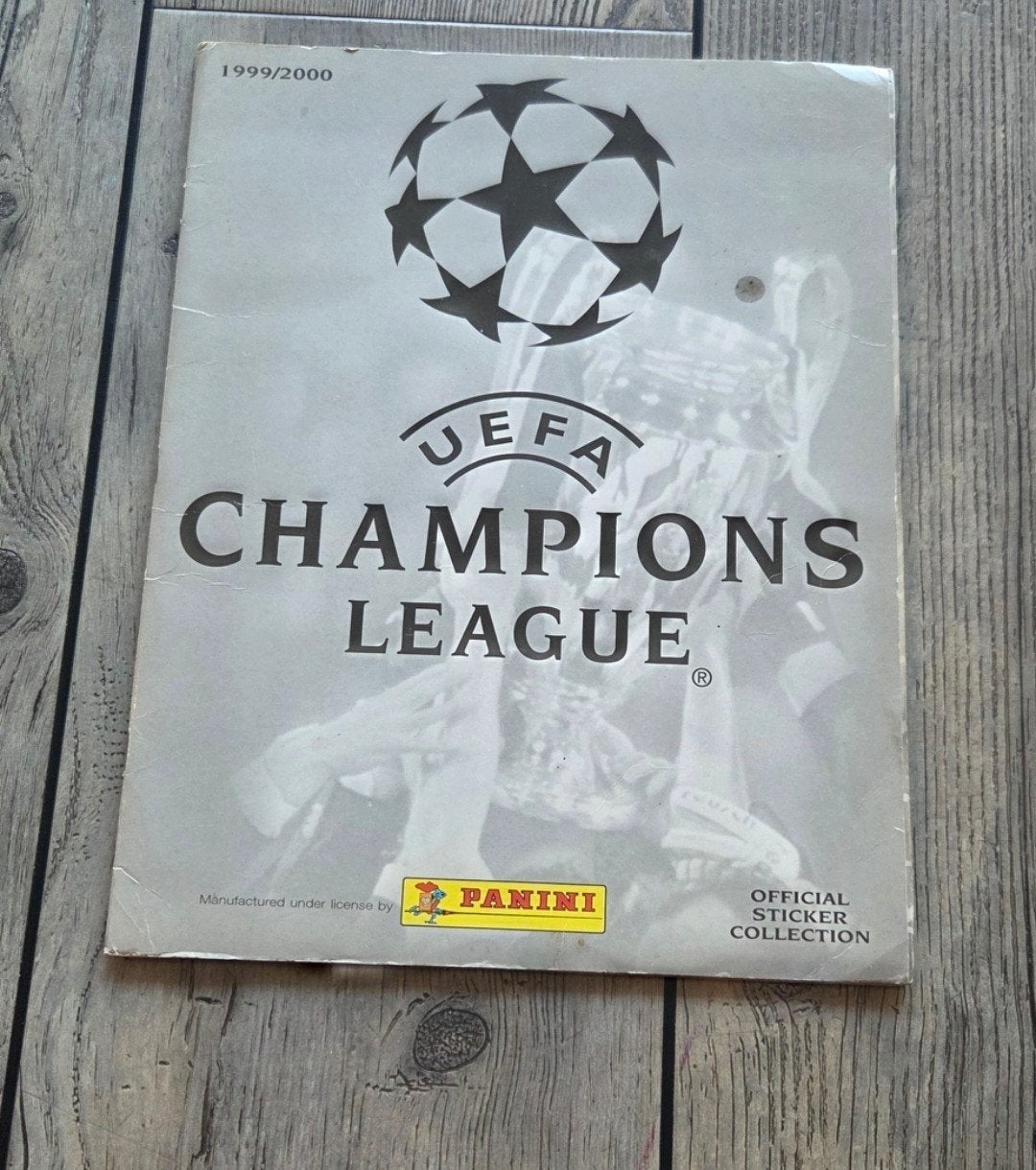 Panini UEFA Champions League Stickerboek 1999/2000, Ophalen of Verzenden, Gebruikt, Stickers en Plaatjes
