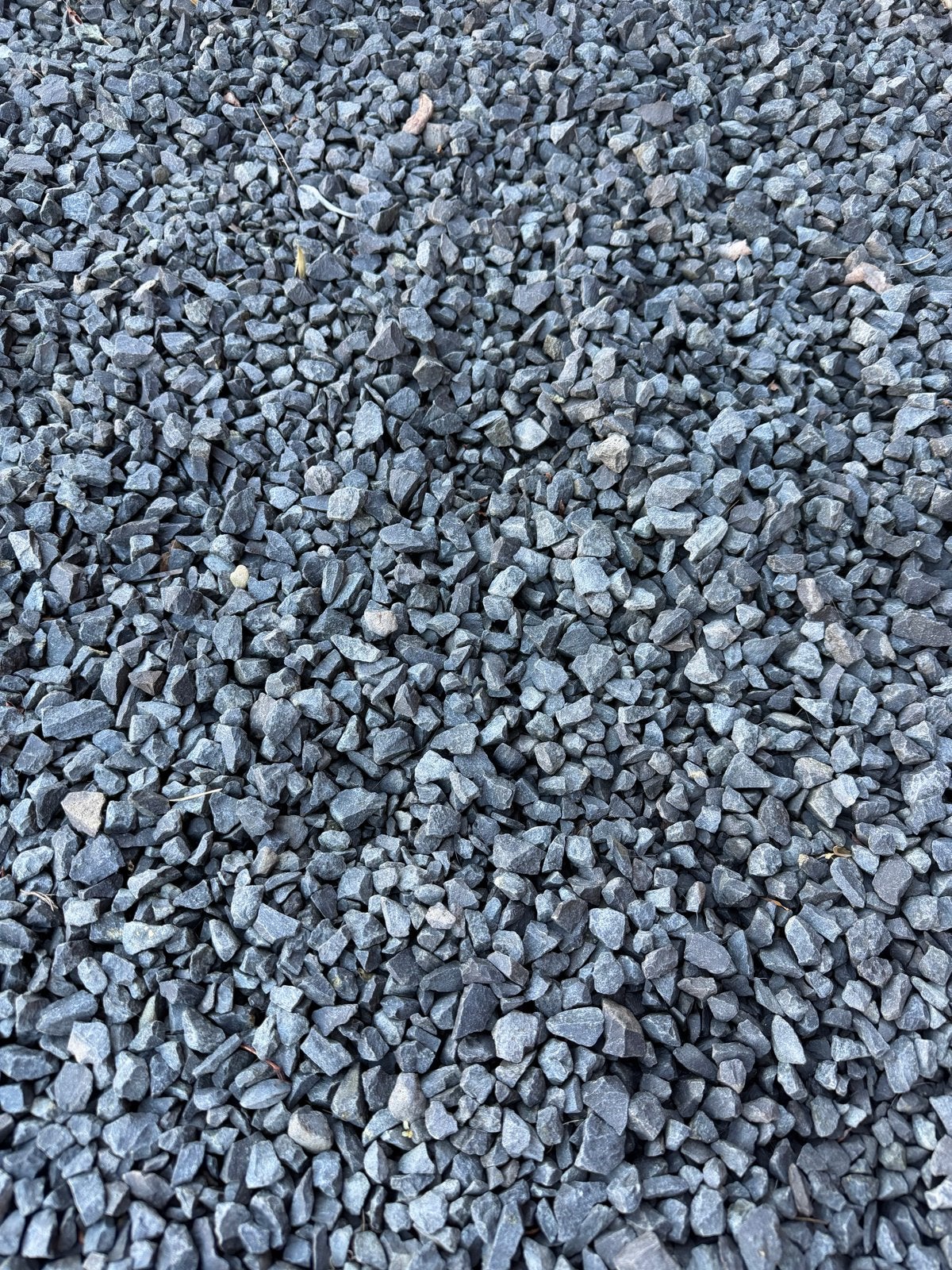 Gebruikt Basalt Split - Antraciet (1 m³), Tuin en Terras, Ophalen, Gebruikt, Antraciet, Split
