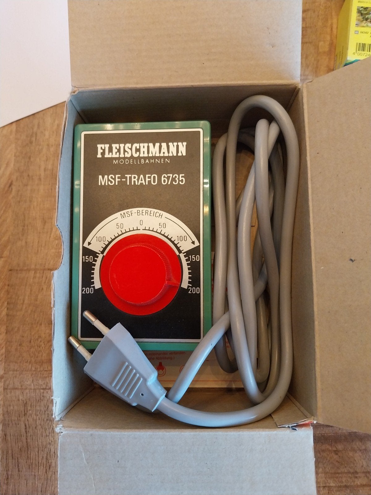 Fleischmann,  trafo 6735., Transformator of Voeding, Gelijkstroom, Fleischmann, Ophalen of Verzenden