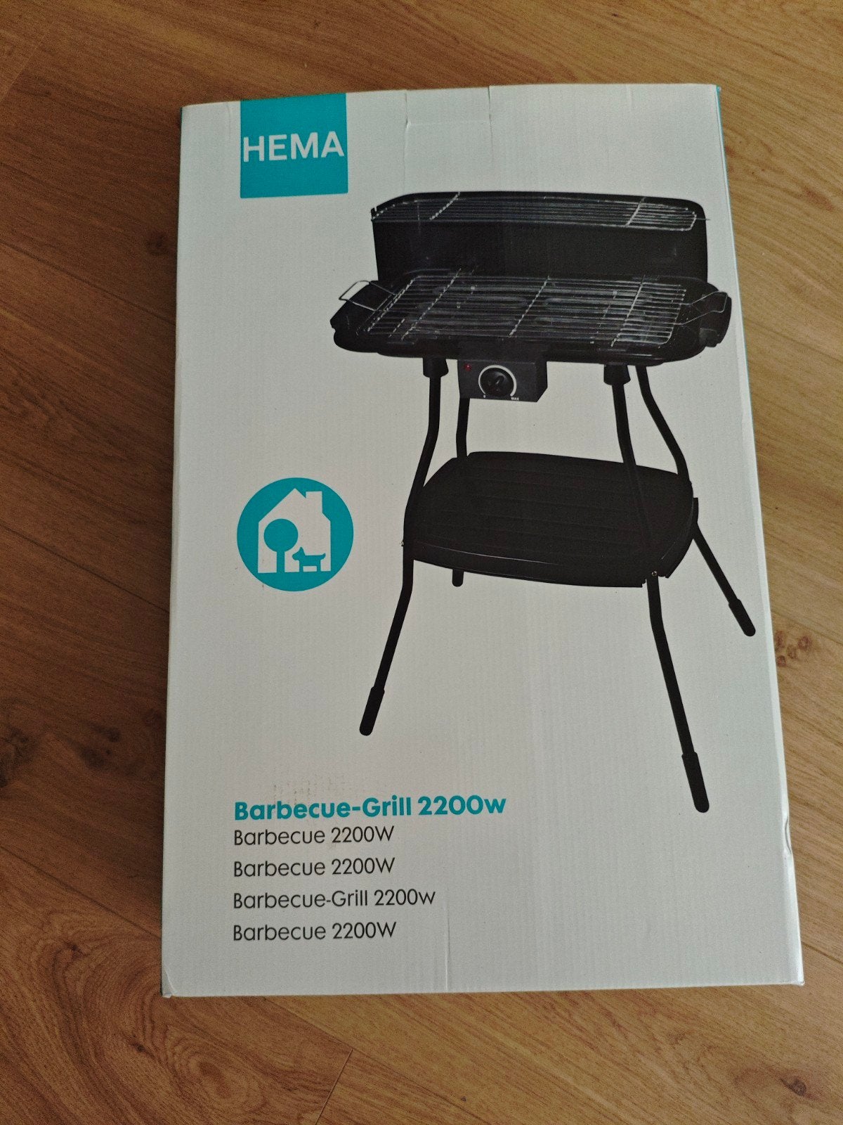 Hema Barbecue-Grill 2200W - nooit gebruikt, nieuw in doos, Tuin en Terras, Ophalen of Verzenden, Nieuw