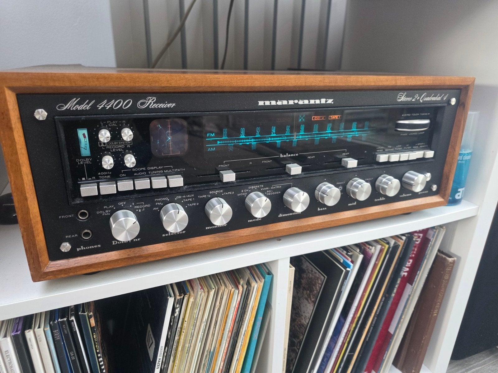 Marantz Model 4400 Receiver - Stereo 2 + Quadradial 4, Ophalen, Minder dan 60 watt, Marantz