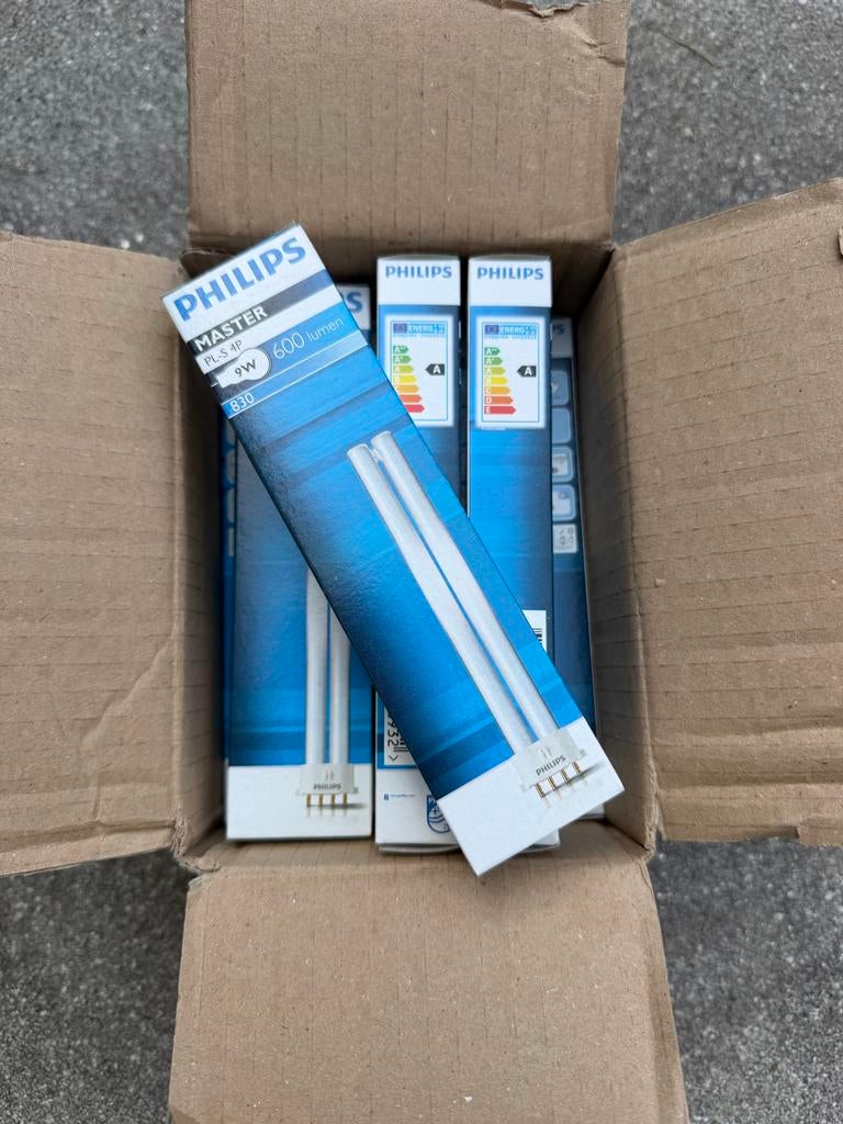 9x Philips MASTER PL-S 9W/830/2P G23 LED lampen, Huis en Inrichting, Lampen | Losse lampen, Ophalen, Led-lamp, Minder dan 30 watt