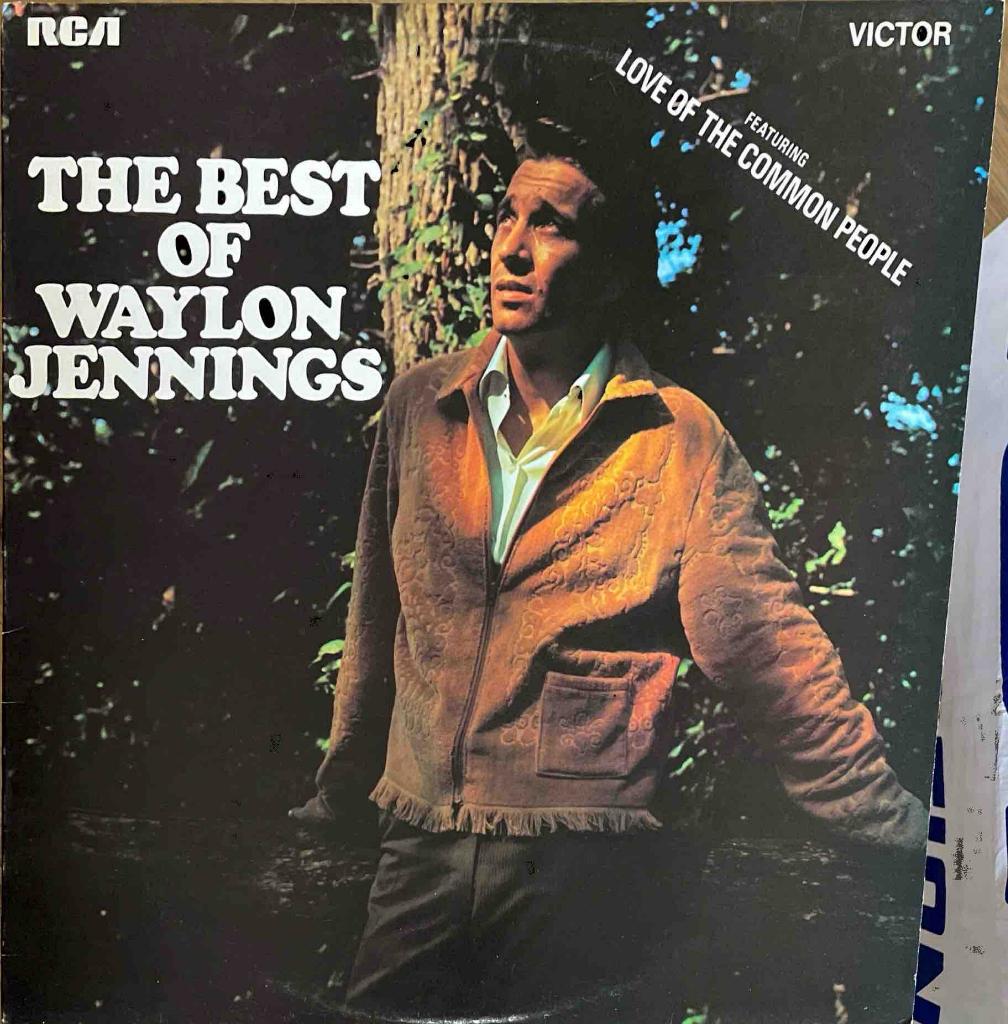 Waylon Jennings - The Best Of - Vinyl, Inclusief binnenhoes, Ophalen of Verzenden, Gebruikt, 12 inch
