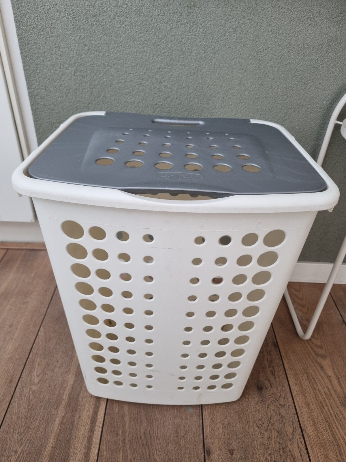 Curver wasmand, Ophalen, Wit