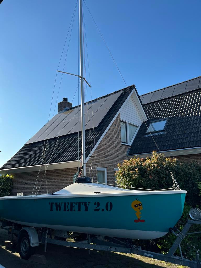 Vision 600 Zeilboot - Perfect voor Markermeer, ophaalbare ki, Ophalen, Overige merken, Overige brandstoffen, 4 pk