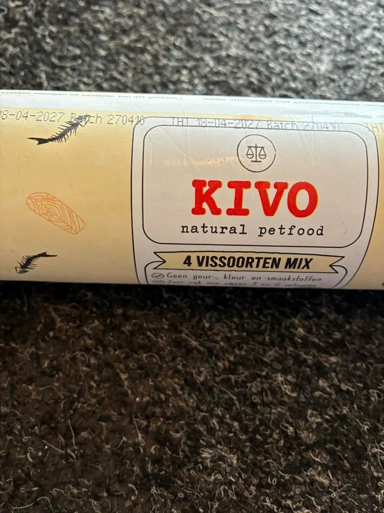 Kivo 4 soorten mix vis diepvries hond, Dieren en Toebehoren, Ophalen, Hond