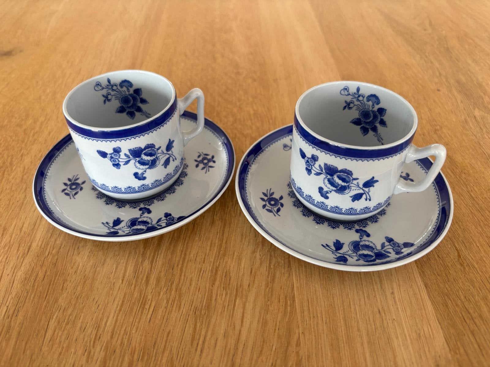 Set van 2 Koffie-/Espresso kopjes Spode voor de verzamelaar, Ophalen of Verzenden