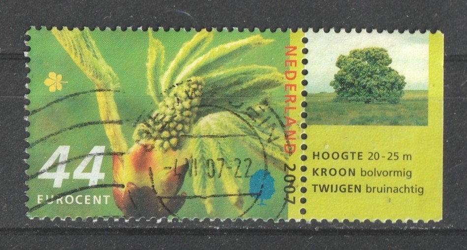 25 T --2494 Bomen 2007 Kroon, Verzenden, Na 1940, Gestempeld