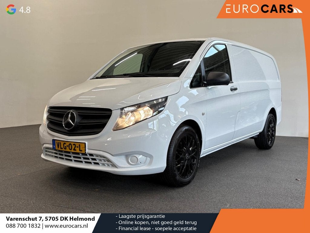 Mercedes-Benz Vito 110 CDI Lang Airco Bluetooth App-connect, Auto's, Bestelauto's, Voorwielaandrijving, Gebruikt, 4 cilinders
