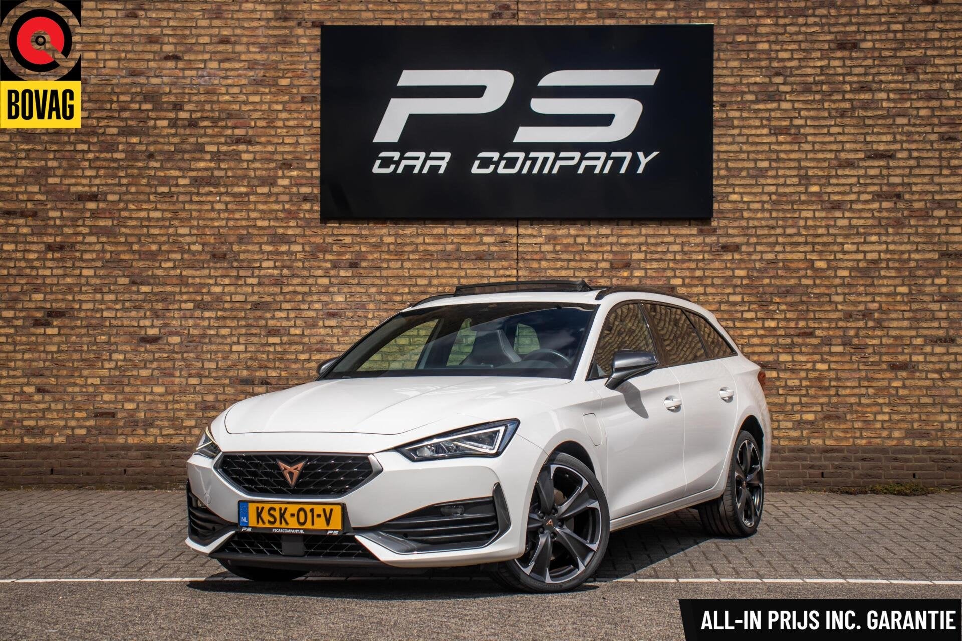 CUPRA Leon Sportstourer 1.4 e-Hybrid 245PK, Pano, Half Leder, Auto's, Gebruikt, 4 cilinders, Met garantie (alle), Leon