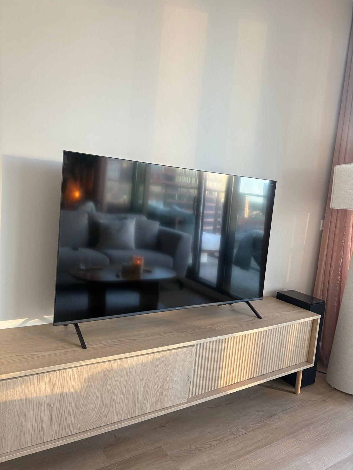 Gloednieuwe Philips 55 inch 4K QLED Smart TV met Ambilight, Audio, Tv en Foto, Televisies, Ophalen, Philips, QLED, 50 Hz