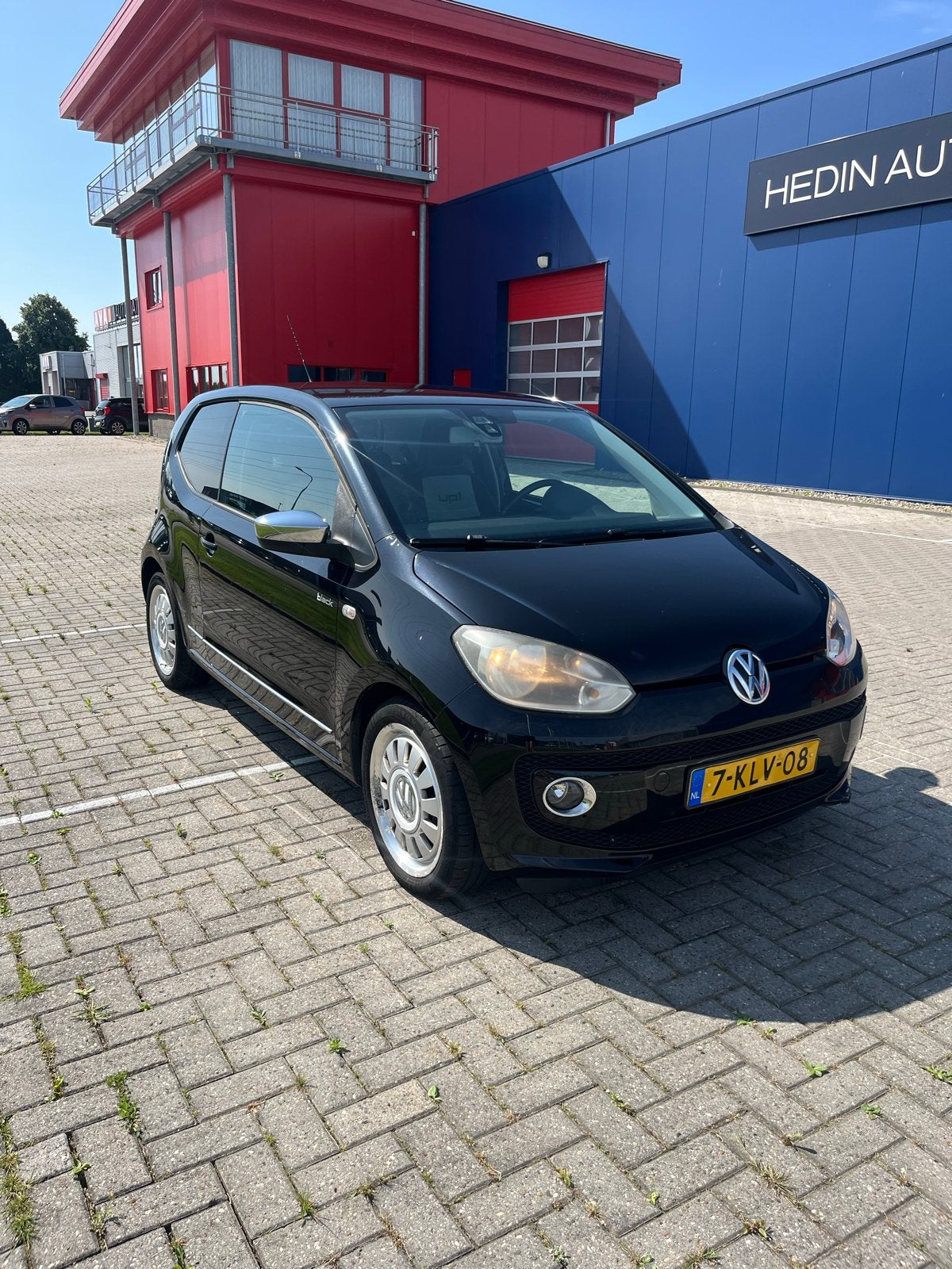 Volkswagen up! 1.0 55KW AUT 2012 Zwart, Auto's, Voorwielaandrijving, 74 pk, Up!, 840 kg