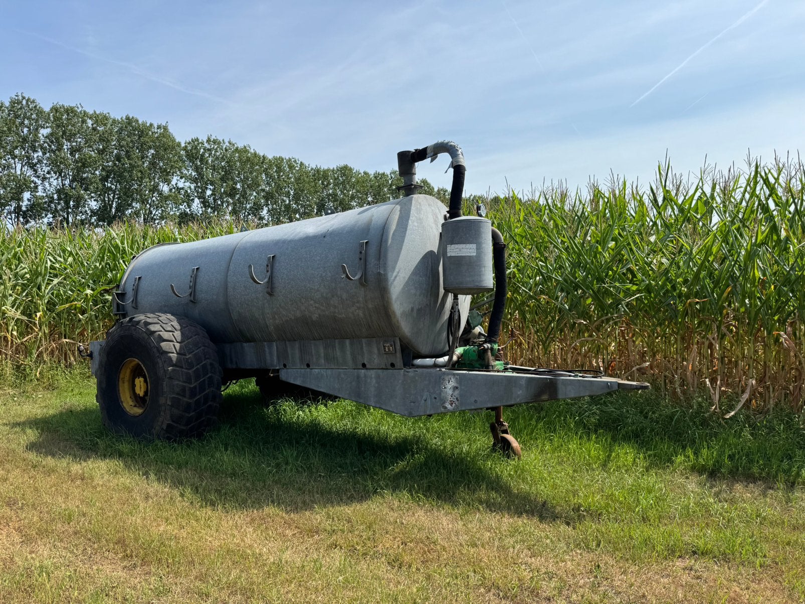 Ipsam mesttank 6200L, Ophalen, Gewasbescherming en Bemesting