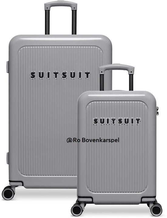 ✅NIEUW✅ SUITSUIT Caretta Duo Set (55/76 cm) | Titanium Grey, Hard kunststof, Ophalen of Verzenden, 70 cm of meer, Nieuw