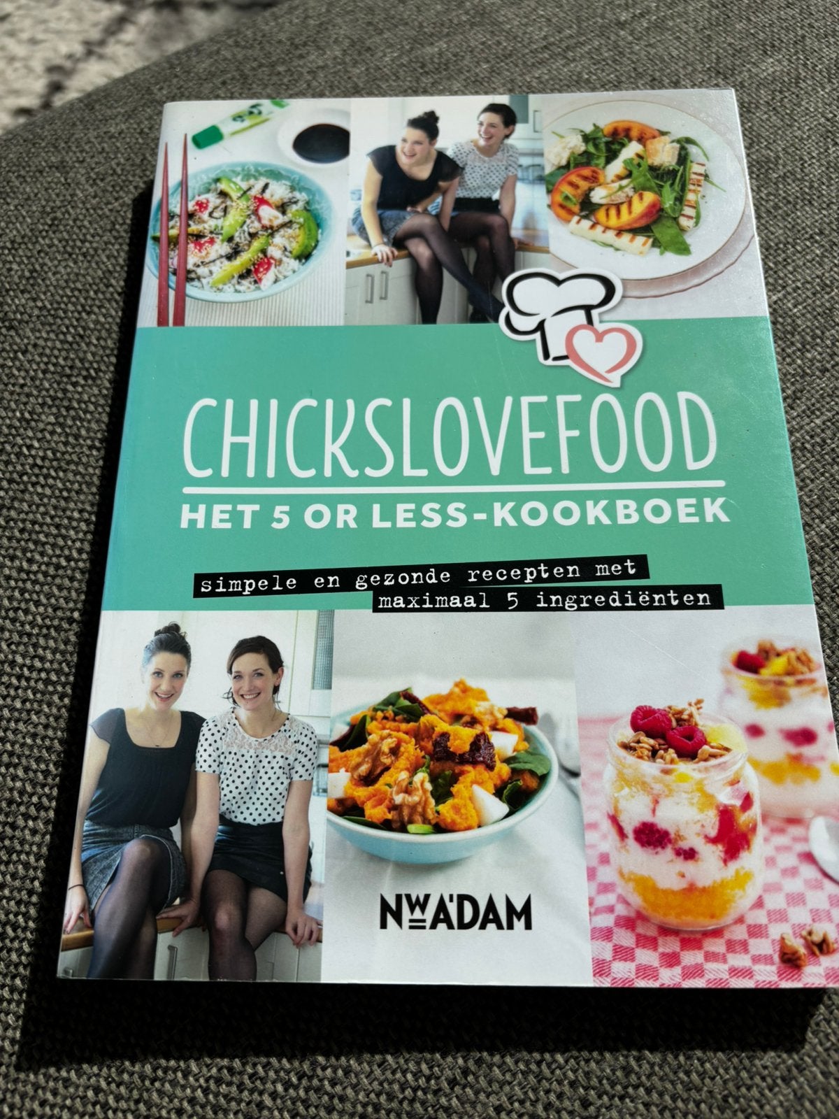 Chicks love Food - Het 5 or less-kookboek van Elise Gruppen, Ophalen of Verzenden, Zo goed als nieuw, Elise Gruppen; Nina de Bruijn