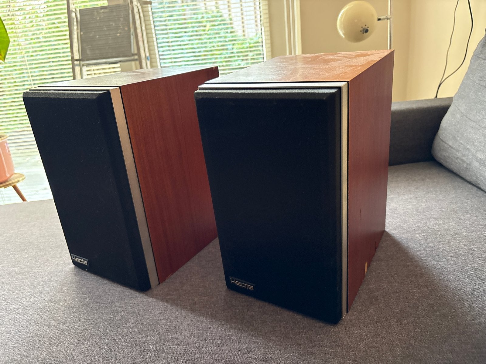 Hepta Micro Lux Boekenplank Luidsprekers - Vintage Geluid, Audio, Tv en Foto, Gebruikt, Minder dan 60 watt, Boekenplank luidspreker