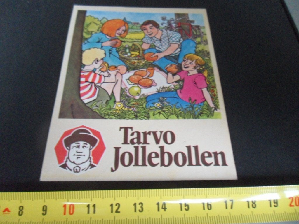 sticker TARVO Jollebollen, Ophalen, Zo goed als nieuw