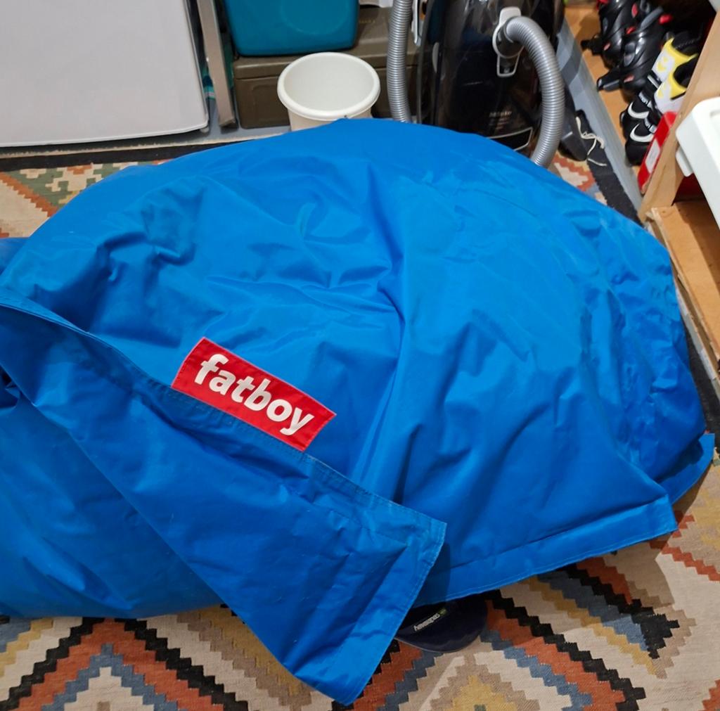 Fatboy zitzak - Blauw, Ophalen of Verzenden, Gebruikt, Blauw, Zitzak