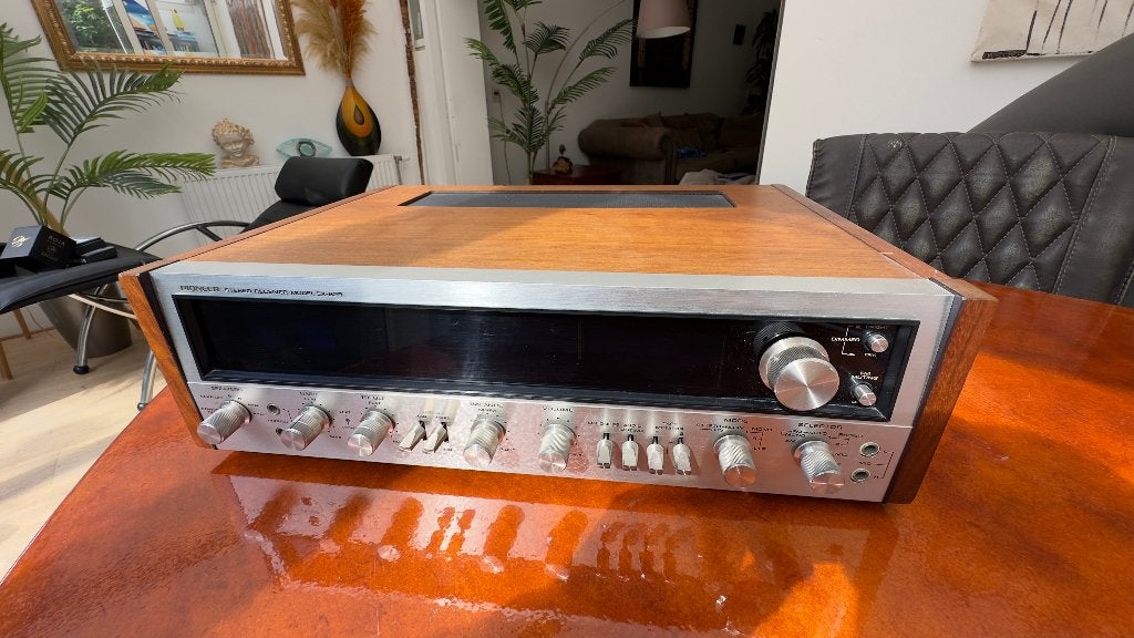 Pioneer SX-828, volledig gereviseerd, Audio, Tv en Foto, Ophalen of Verzenden, Zo goed als nieuw, 60 tot 120 watt, Pioneer