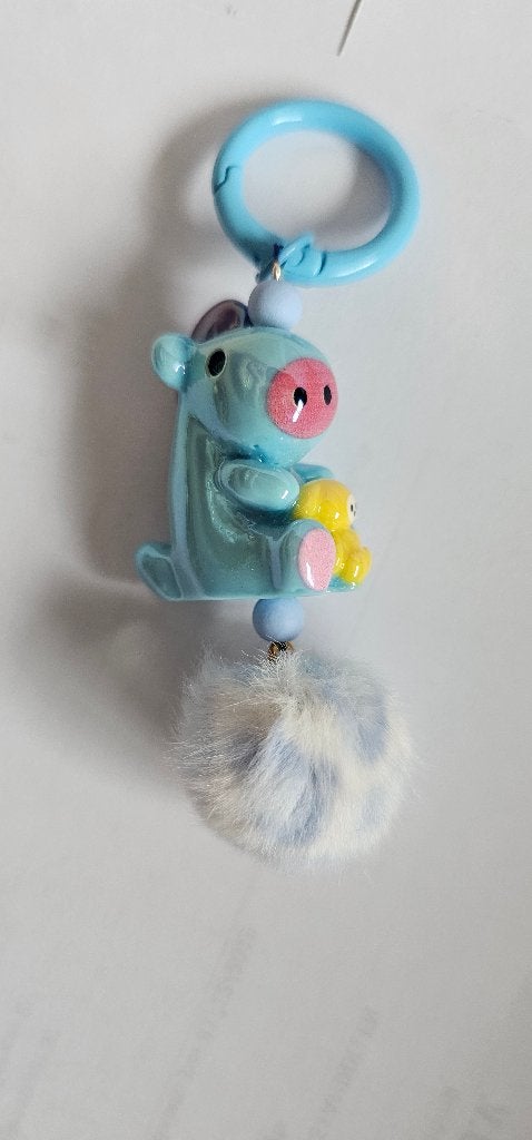 BT21 Mang sleutelhanger met pompom, Ophalen of Verzenden, Nieuw, Knuffel of Figuurtje