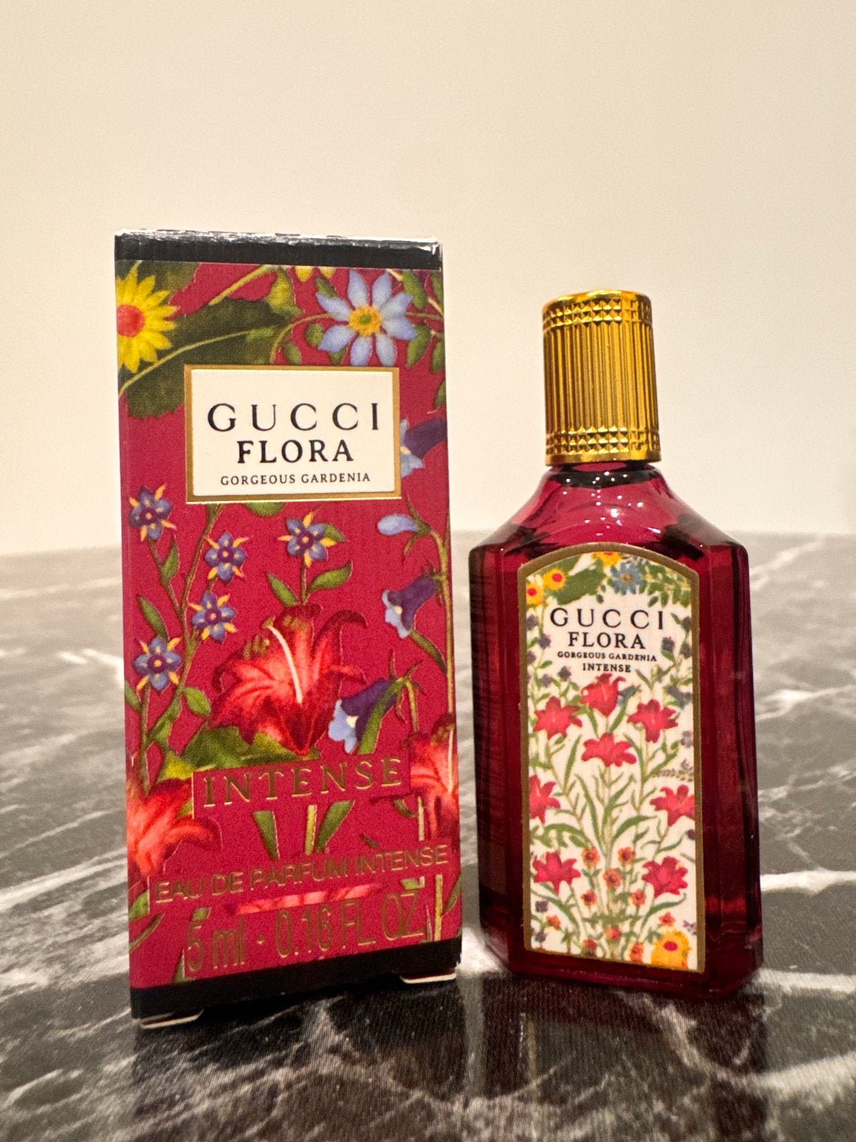 Gucci Flora Gorgeous Gardenia Intense miniatuur 5 ml, Ophalen of Verzenden, Nieuw