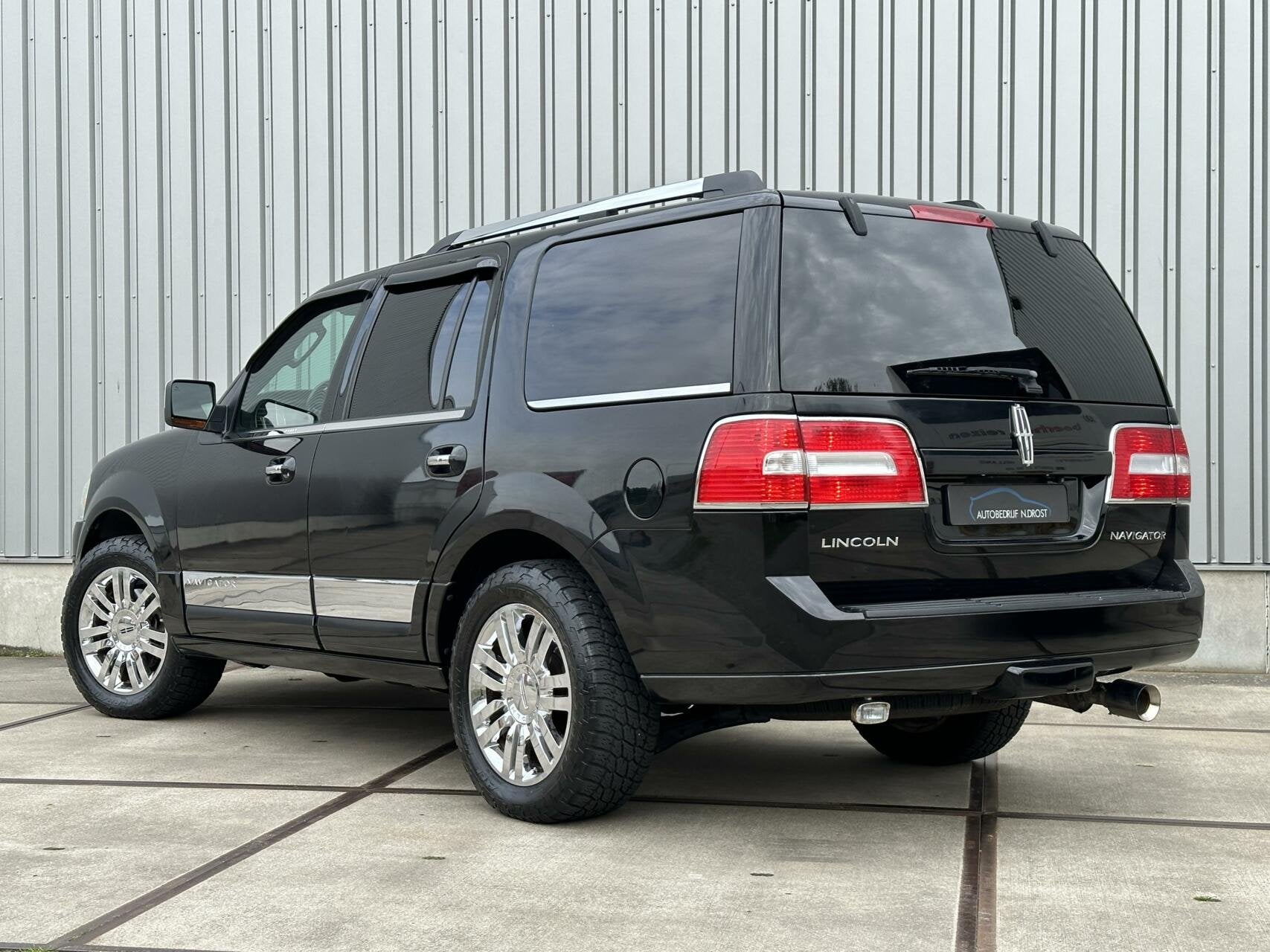 Lincoln Navigator 5.4 V8 7-Persoons - Leder - Incl BTW - Sch, Auto's, Automaat, Gebruikt, 7 stoelen, Leder