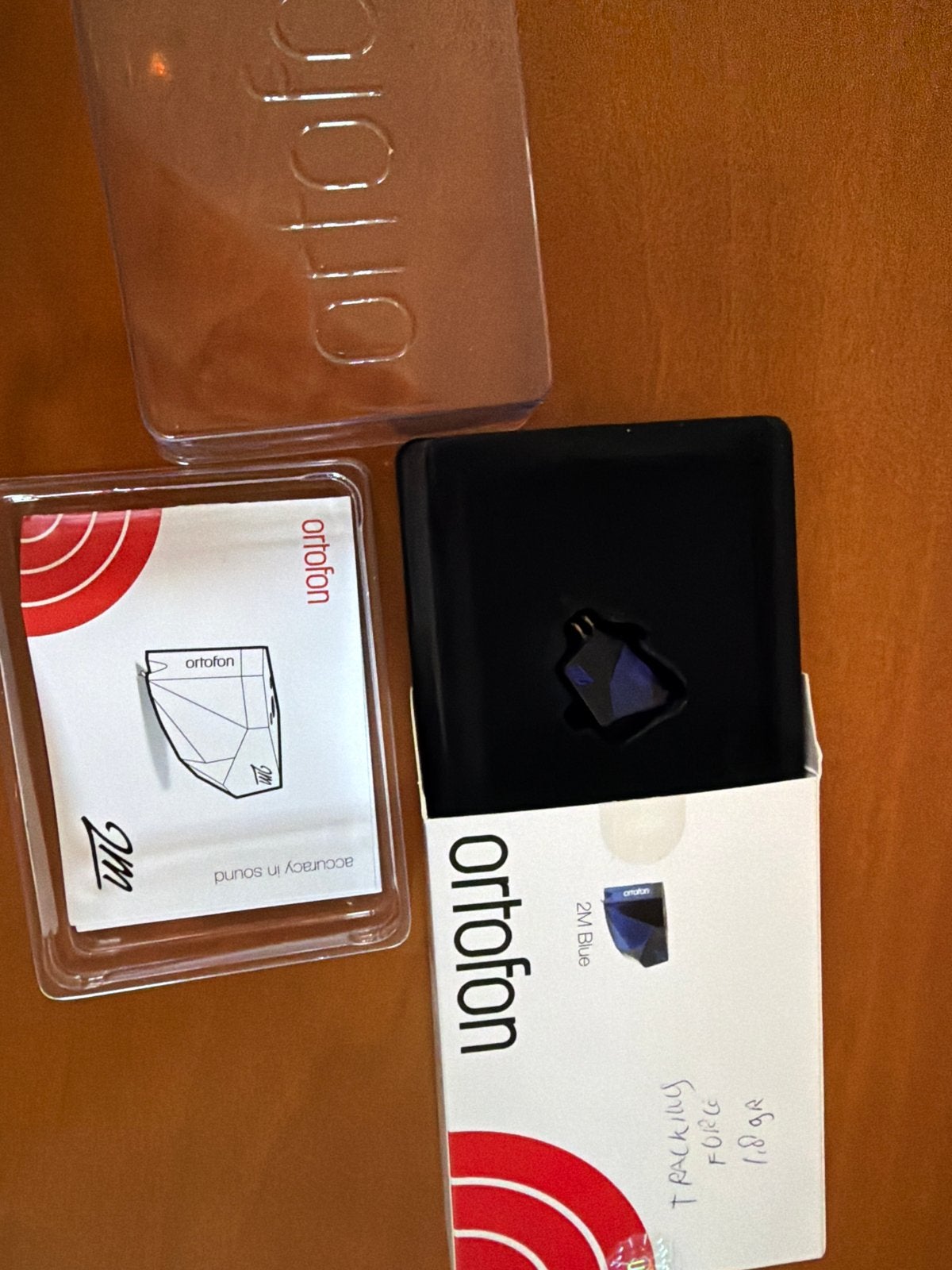 Ortofon 2M Blue element/naald voor platenspeler, Ophalen of Verzenden, Zo goed als nieuw, Platenspeler-onderdeel, Overige merken