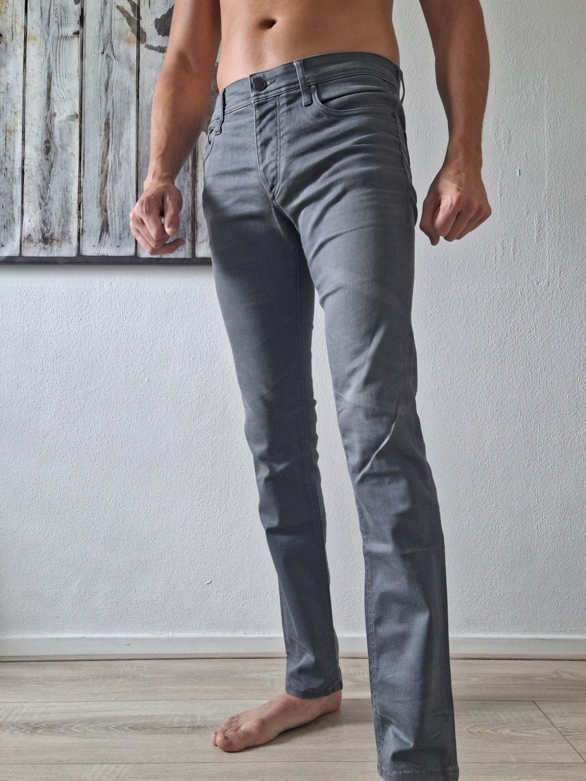 Broek Jack&Jones, Ophalen, Zo goed als nieuw, Blauw, W32 (confectie 46) of kleiner
