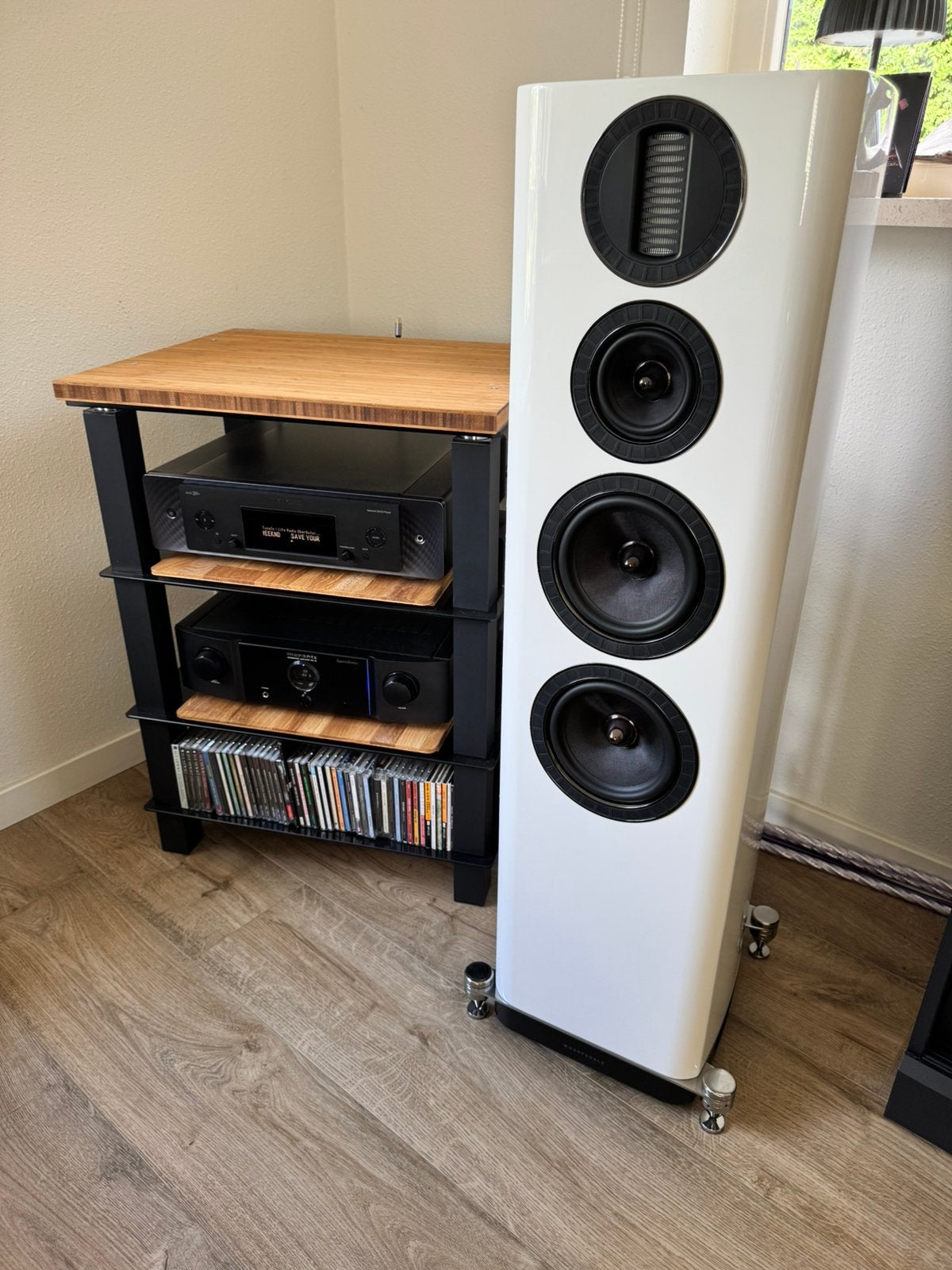 Complete hifi set Marantz en Wharfedale, Ophalen, Marantz