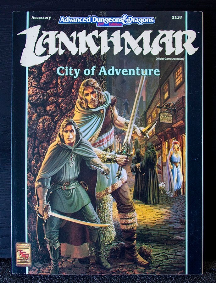ADD 2nd Ed.-Lankhmar, City of Adventure (Soft Cover TSR'91), Ophalen of Verzenden, Zo goed als nieuw, Overige soorten, Boek of Catalogus
